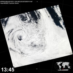 Level 1B Image at: 1345 UTC