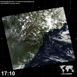 Level 1B Image at: 1710 UTC