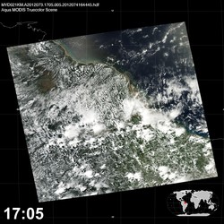 Level 1B Image at: 1705 UTC