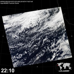 Level 1B Image at: 2210 UTC