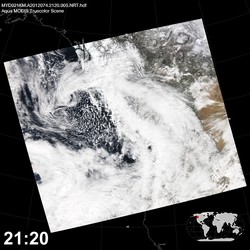 Level 1B Image at: 2120 UTC