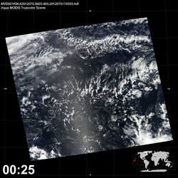 Level 1B Image at: 0025 UTC