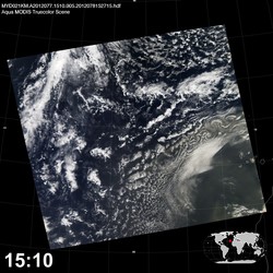 Level 1B Image at: 1510 UTC