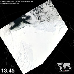 Level 1B Image at: 1345 UTC