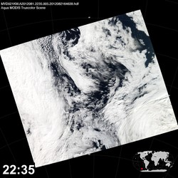 Level 1B Image at: 2235 UTC