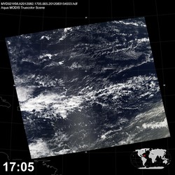 Level 1B Image at: 1705 UTC