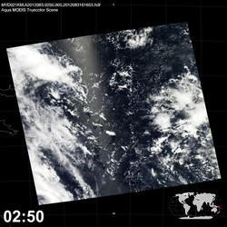 Level 1B Image at: 0250 UTC