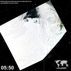 Level 1B Image at: 0550 UTC