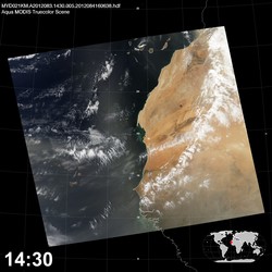 Level 1B Image at: 1430 UTC