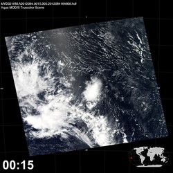 Level 1B Image at: 0015 UTC