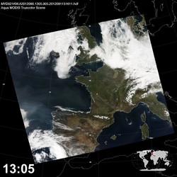 Level 1B Image at: 1305 UTC