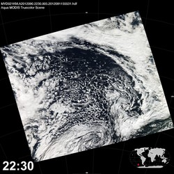 Level 1B Image at: 2230 UTC