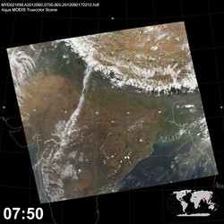 Level 1B Image at: 0750 UTC