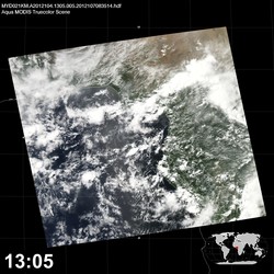 Level 1B Image at: 1305 UTC