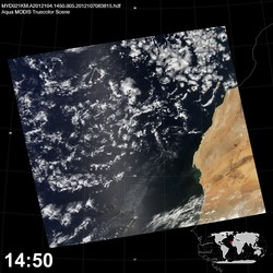 Level 1B Image at: 1450 UTC