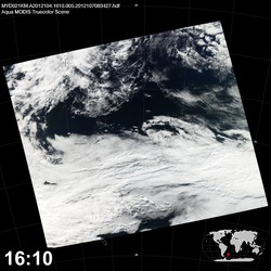 Level 1B Image at: 1610 UTC