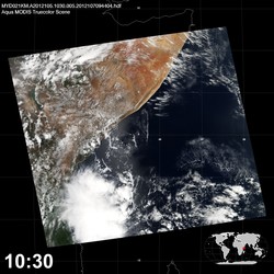 Level 1B Image at: 1030 UTC