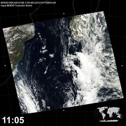 Level 1B Image at: 1105 UTC