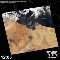 Level 1B Image at: 1205 UTC