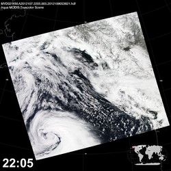 Level 1B Image at: 2205 UTC