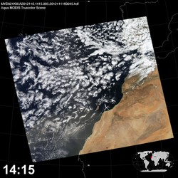 Level 1B Image at: 1415 UTC