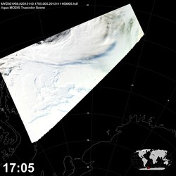 Level 1B Image at: 1705 UTC