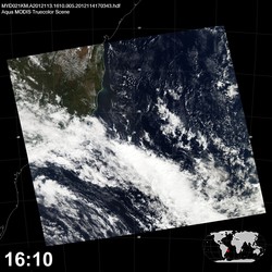 Level 1B Image at: 1610 UTC