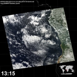 Level 1B Image at: 1315 UTC