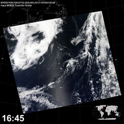 Level 1B Image at: 1645 UTC