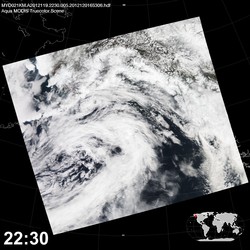 Level 1B Image at: 2230 UTC