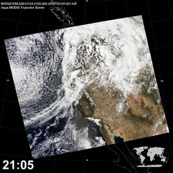 Level 1B Image at: 2105 UTC