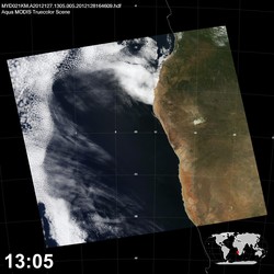 Level 1B Image at: 1305 UTC