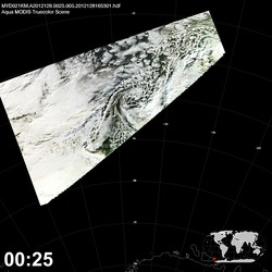 Level 1B Image at: 0025 UTC