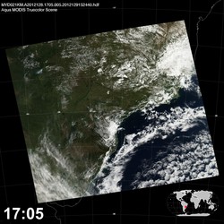 Level 1B Image at: 1705 UTC