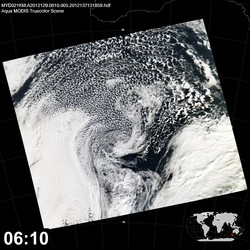 Level 1B Image at: 0610 UTC