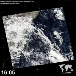 Level 1B Image at: 1605 UTC