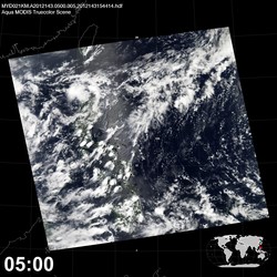 Level 1B Image at: 0500 UTC