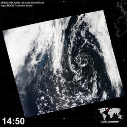 Level 1B Image at: 1450 UTC