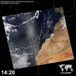 Level 1B Image at: 1420 UTC