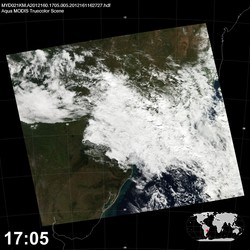 Level 1B Image at: 1705 UTC