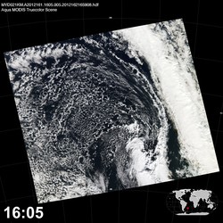 Level 1B Image at: 1605 UTC