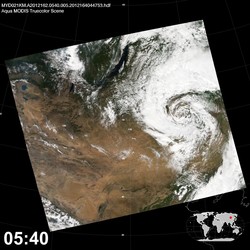 Level 1B Image at: 0540 UTC