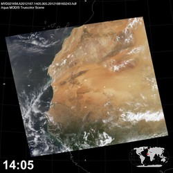 Level 1B Image at: 1405 UTC