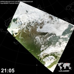 Level 1B Image at: 2105 UTC