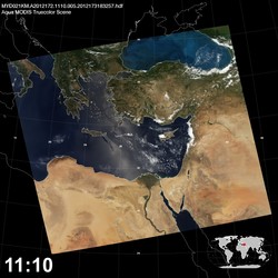 Level 1B Image at: 1110 UTC