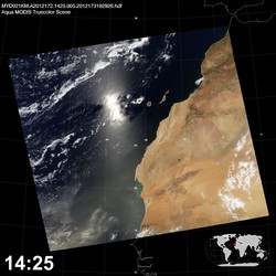 Level 1B Image at: 1425 UTC