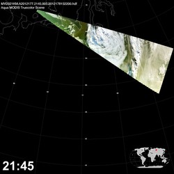 Level 1B Image at: 2145 UTC