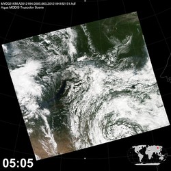 Level 1B Image at: 0505 UTC