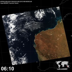 Level 1B Image at: 0610 UTC