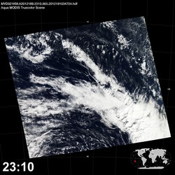 Level 1B Image at: 2310 UTC